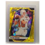 Peyton Manning 2025 Prizm DP yellow ice ref.
