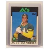 Jose Canseco 1986 Topps Traded Rookie