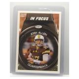 Josh Allen 2018 Sage Hit In Focus