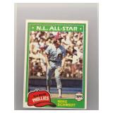 Mike Schmidt 1981 Topps All-Star