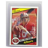 Joe Montana 1984 Topps