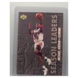 Michael Jordan 1993 Upper Deck Season Leaders...
