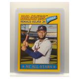 Ronald Acuna 2026 Topps Heritage Yellow Parallel
