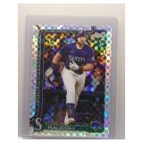 Cal Raleigh 2025 Topps Chrome x-fractor ref.
