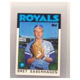 Bert Saberhagen 1986 Topps