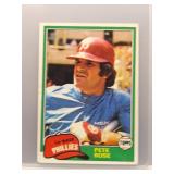 Pete Rose 1981 Topps