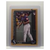 Sauryn Lao 2025 Topps Update Gold Rookie #/2025