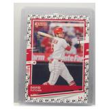 David Fletcher 2020 Donruss eyes