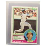Rickey Henderson 1983 Topps