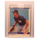 Don Mattingly 1984 Fleer Rookie