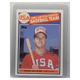 Mark McGwire 1985 Topps USA Team Rookie
