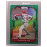 Shohei Ohtani 2021 Prizm green ref.