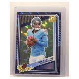 Cam Ward 2025 Donruss The Rookies blue