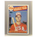 Mark McGwire 1985 Topps USA Team Rookie