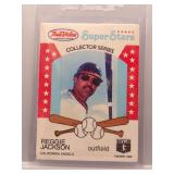Reggie Jackson 1986 True Value Super Stars