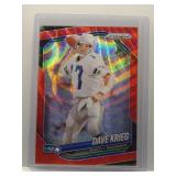 Dave Krieg 2025 Prizm red wave ref. /149