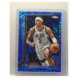 Paolo Banchero 2025 Topps Chrome blue x-fractor...