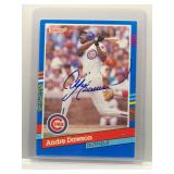 Andre Dawson 1991 Donruss auto