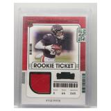 Kyle Pitts 2021 Contenders Rookie Ticket patch