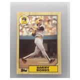 Barry Bonds 1987 Topps Rookie