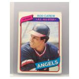 Rod Carew 1980 Topps All-Star
