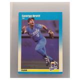 George Brett 1987 Fleer