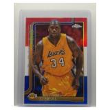 Shaquille O'Neal 2025 Topps Chrome r/w/b ref.