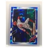 Jo Adell 2021 Topps Chrome rookie blue ice ref.
