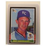 Bret Saberhagen 1985 Donruss Rookie