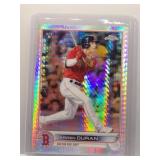 Jarren Duran 2022 Topps Chrome Rookie hyper ref.