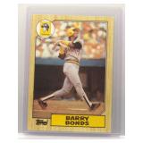 Barry Bonds 1987 Topps Rookie