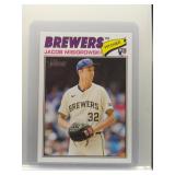Jacob Misiorowski 2026 Topps Heritage Rookie