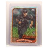 Colton Cowser 2024 Topps '89 Chrome Rookie mojo...