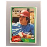 Pete Rose 1981 Topps