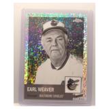 Earl Weaver 2022 Topps Chrome Platinum...