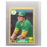 Jose Canseco 1987 Topps All-Star Rookie