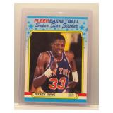 Patrick Ewing 1988 Fleer Super Star Sticker