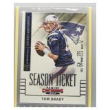 Tom Brady 2014 Contenders Season Ticket