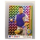 Tom Brady 1995 MLB Draft Rookie Promo