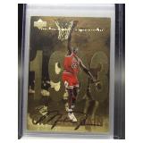 Michael Jordan 1998 Upper Deck Gold Jumbo
