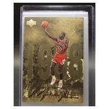 Michael Jordan 1998 Upper Deck Gold Jumbo