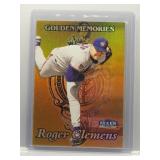 Roger Clemens 1998 Fleer Tradition Golden Memories