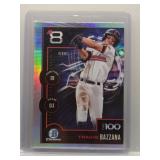 Travis Bazzana 2025 Bowman Chrome Silver Rookie