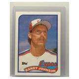 Randy Johnson 1989 Topps Rookie