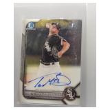 Tanner McDougal 2022 1st Bowman Chrome auto