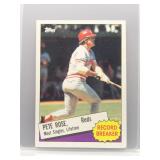 Pete Rose 1985 Topps Record Breaker