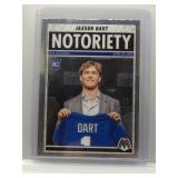 Jaxson Dart 2025 Mosaic Notoriety Rookie