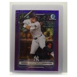 Aaron Judge 2025 Bowman Purple Mojo Refractor /250