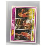 Erving / Jones / Cheeks 1981 Topps 76ers Team...