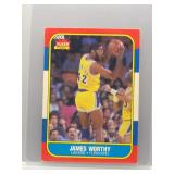 James Worthy 1986 Fleer Premier Rookie